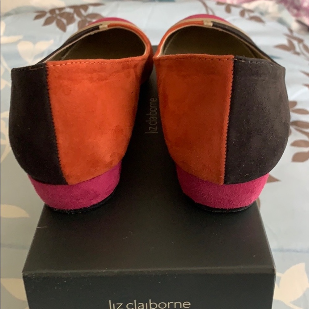 Liz Claiborne Blake Colorblock Pumps Size 6M - Picture 3 of 8